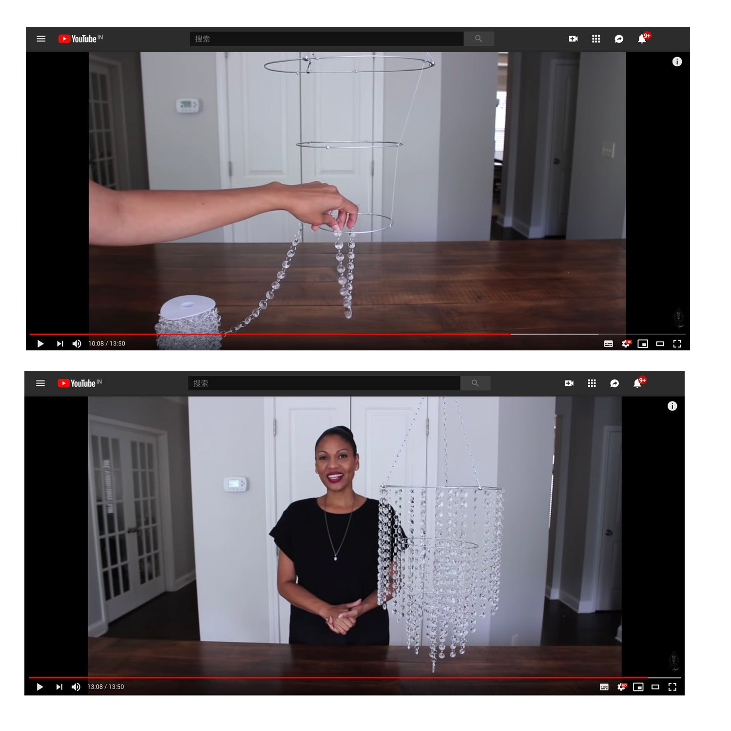 Clear Crystal Beads - DIY Craft Jewelry Decoration - details