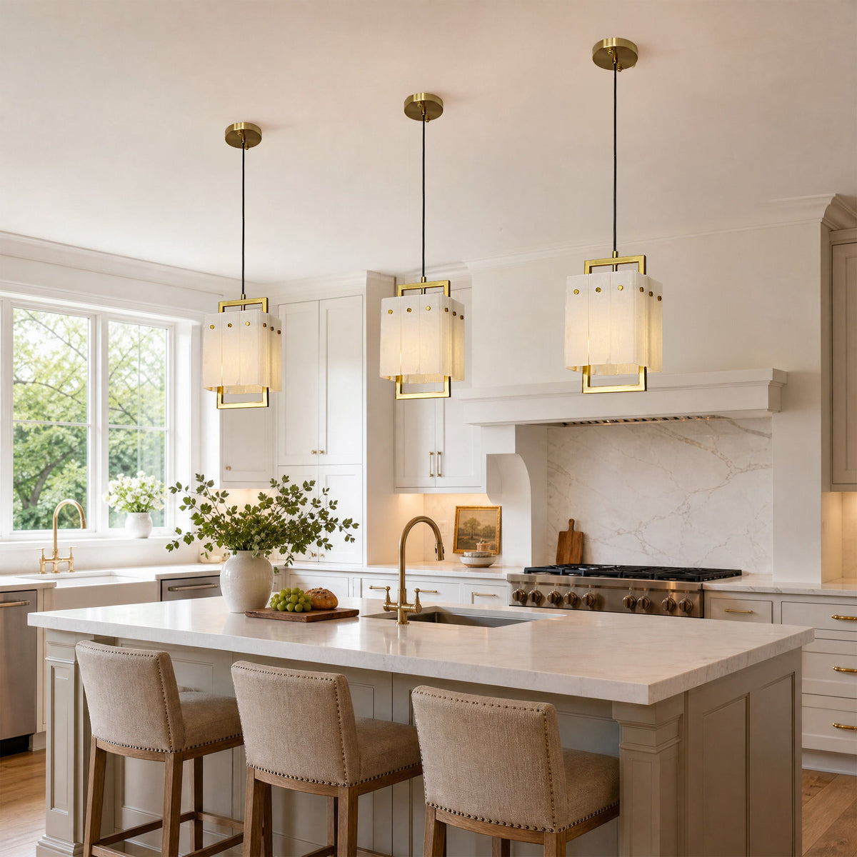 althea-modern-minimalist-brass-alabaster-corridor-kitchen-island-Carra Home