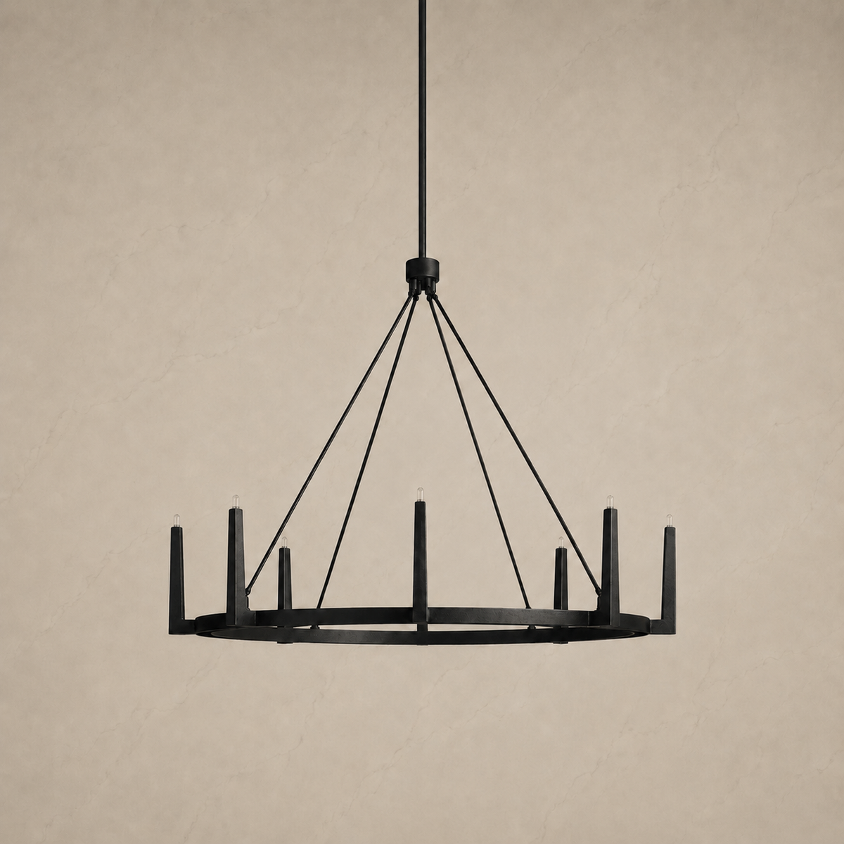 Emmet Metal Round Chandelier 2