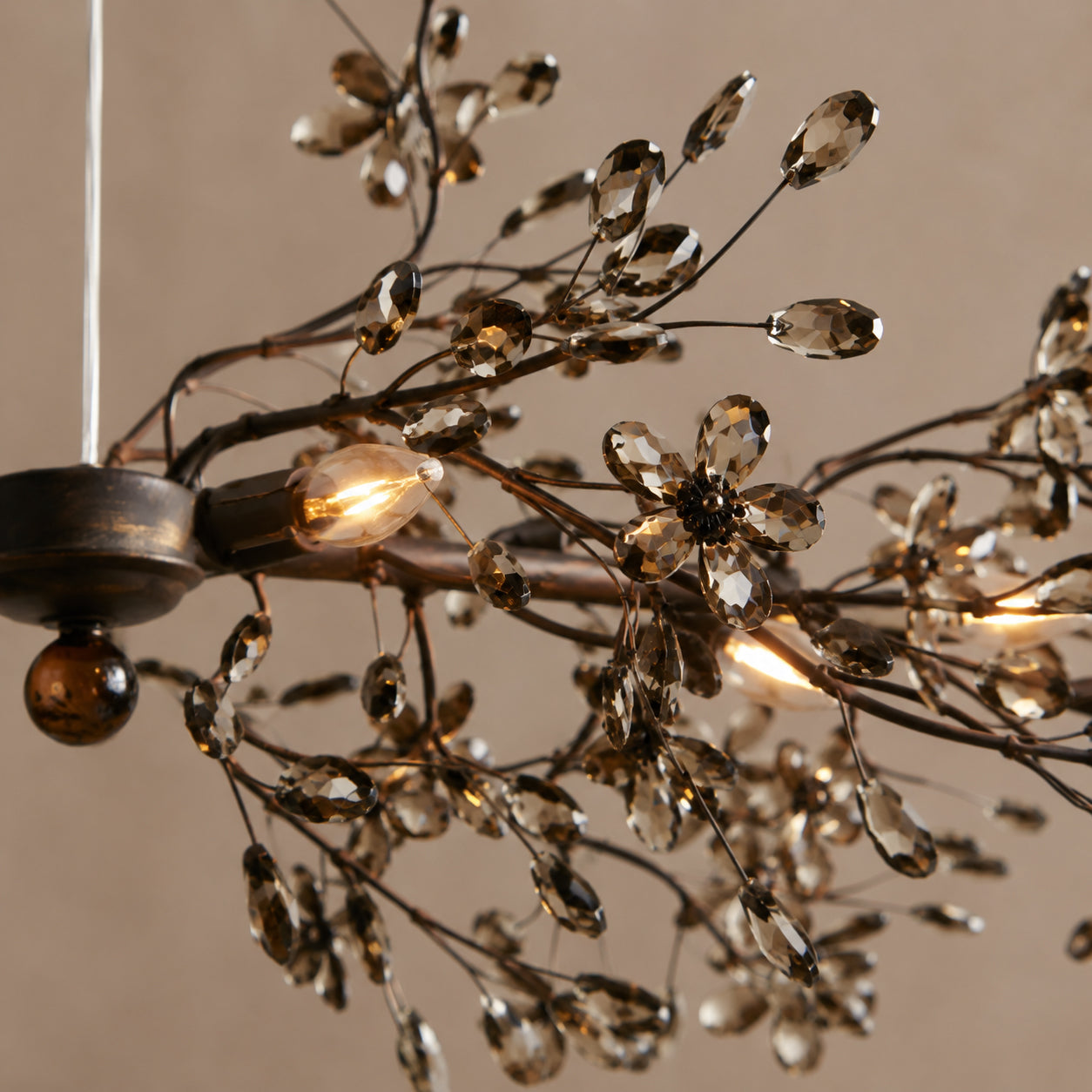 Fiore Metal Linear Chandelier