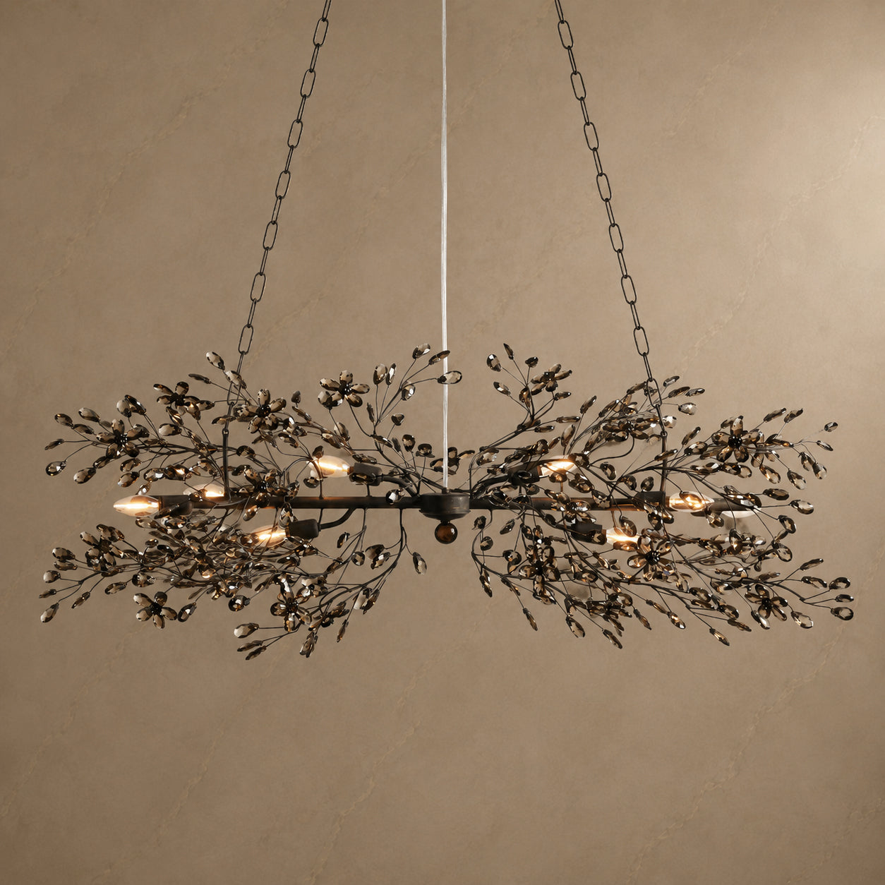 Fiore Metal Linear Chandelier