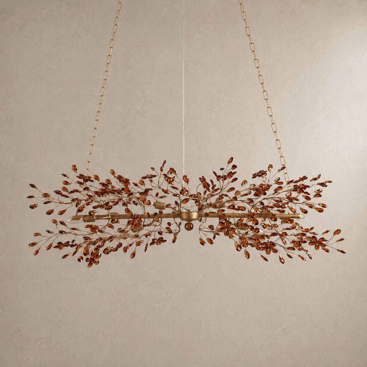 Fiore Metal Linear Chandelier