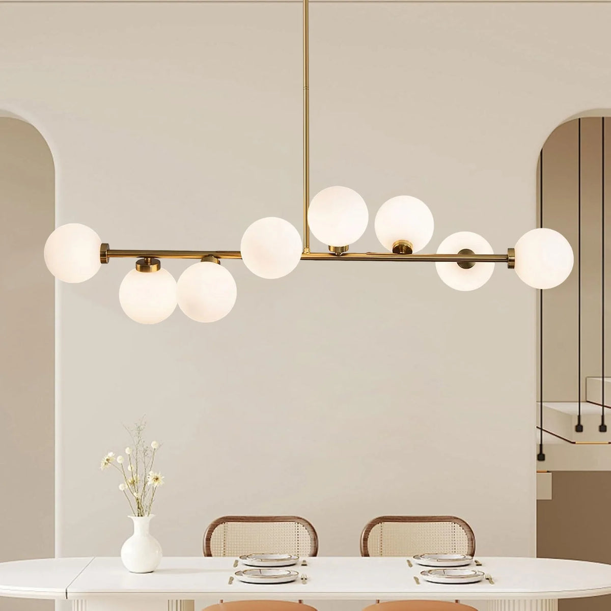 luna-globe-glass-linear-chandelier-20251028-ch464-Carra Home-lighting