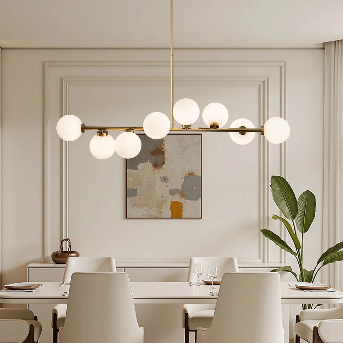 luna-globe-glass-linear-chandelier-20251028-ch464-Carra Home-lighting