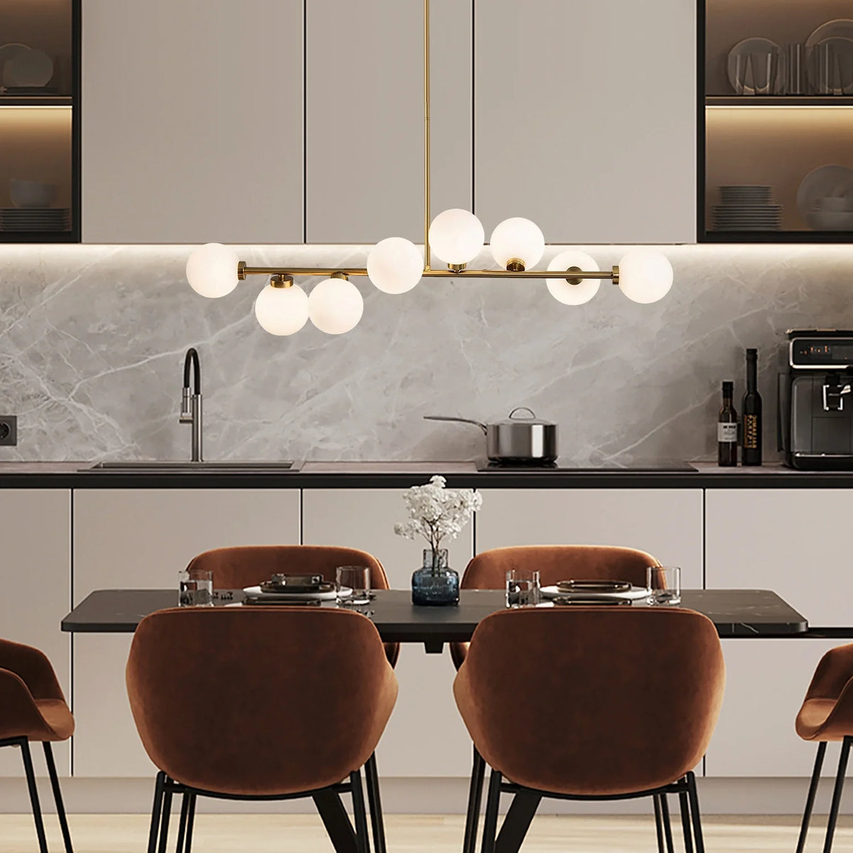 luna-globe-glass-linear-chandelier-20251028-ch464-Carra Home-lighting