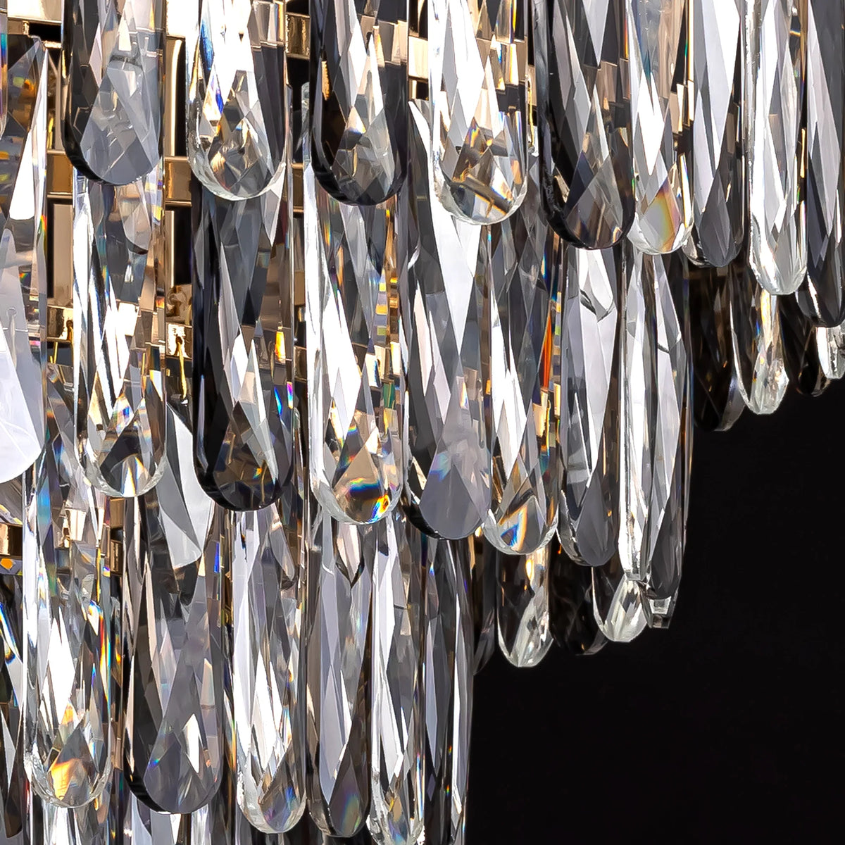 luxury-gold-crystal-tiered-chandelier-Carra Home-lighting