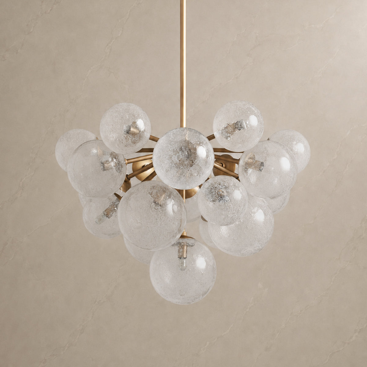 Mandoza Glass Chandelier product view 02