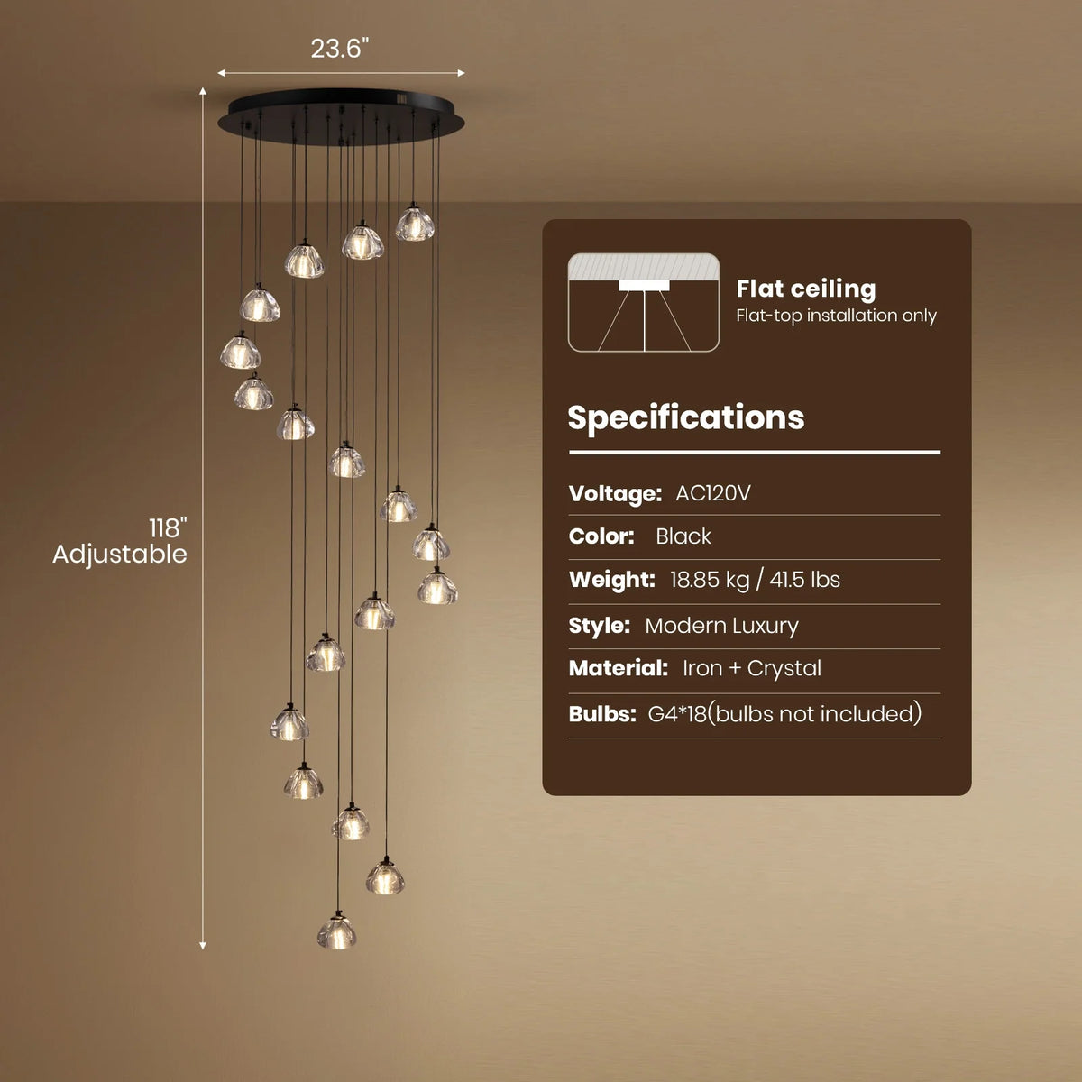 dimension-modern-crystal-chandelier-for-high-ceilings-ch484-20260310-Carra Home-lighting