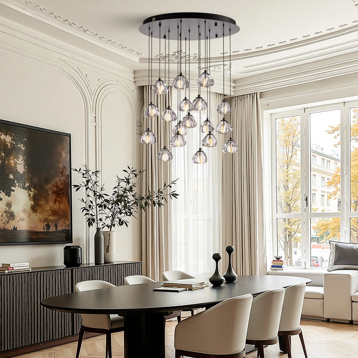 modern-crystal-chandelier-for-high-ceilings-in-dining-room-ch484-20260310-Carra Home-lighting