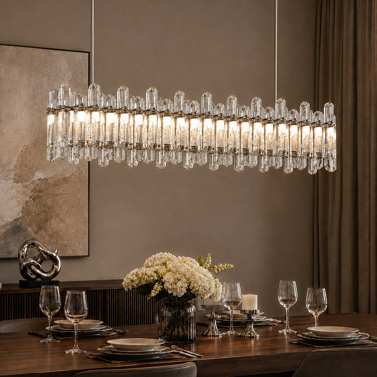 premium-linear-crystal-chandelier-for-home-lighting-Carra Home-lighting