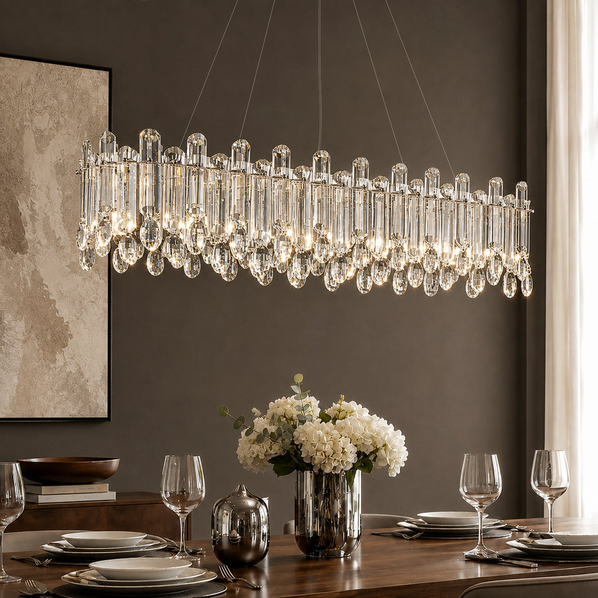 premium-linear-crystal-chandelier-Carra Home-lighting