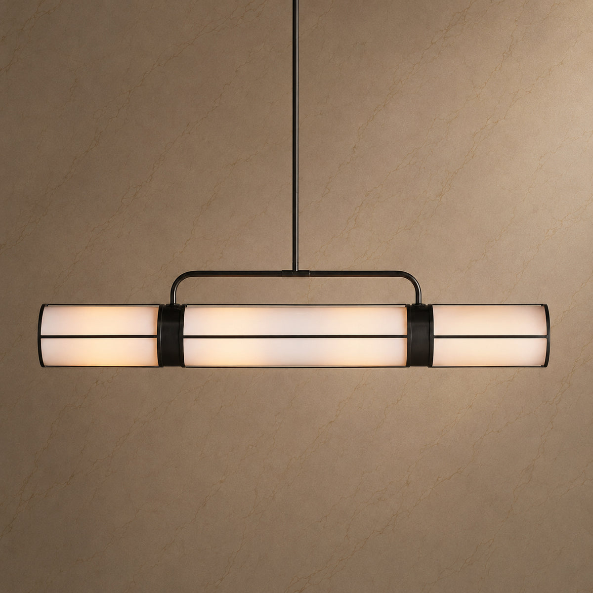 Remming Metal Linear Chandelier
