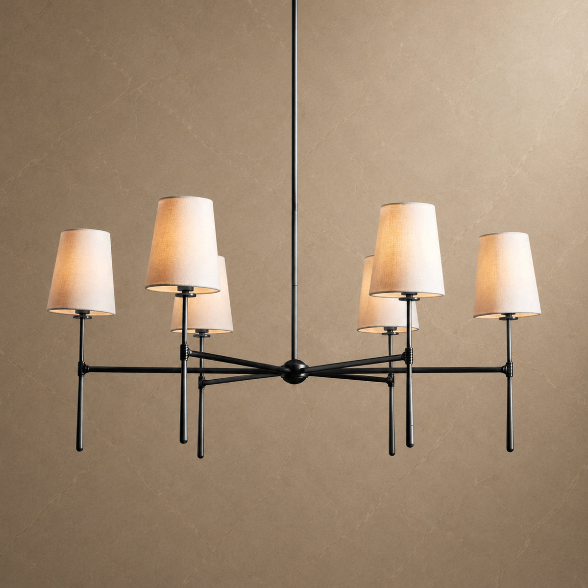Rhodes Copper Unique Chandelier
