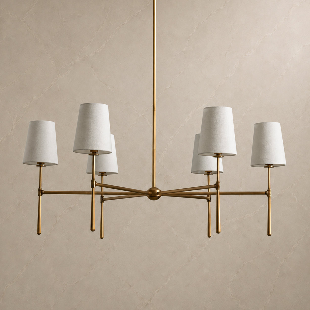 Rhodes Copper Unique Chandelier