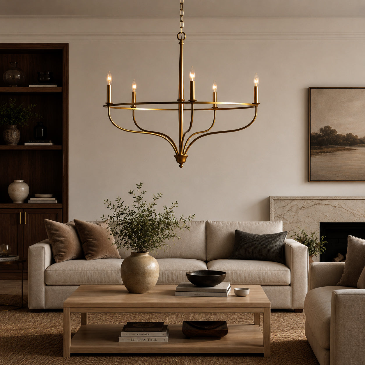 Rosalind Metal Chandelier