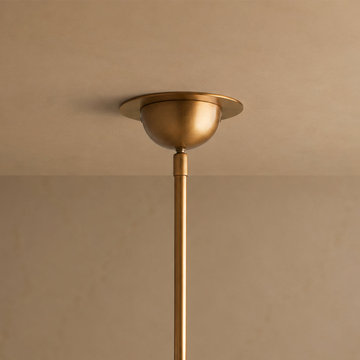 Saguaro Brass Branch Chandelier material and construction detail