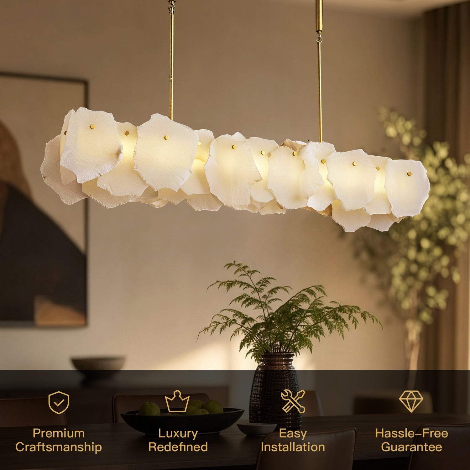 seravelle-modern-luxury-white-alabaster-petal-linear-chandelier-features-carra-home