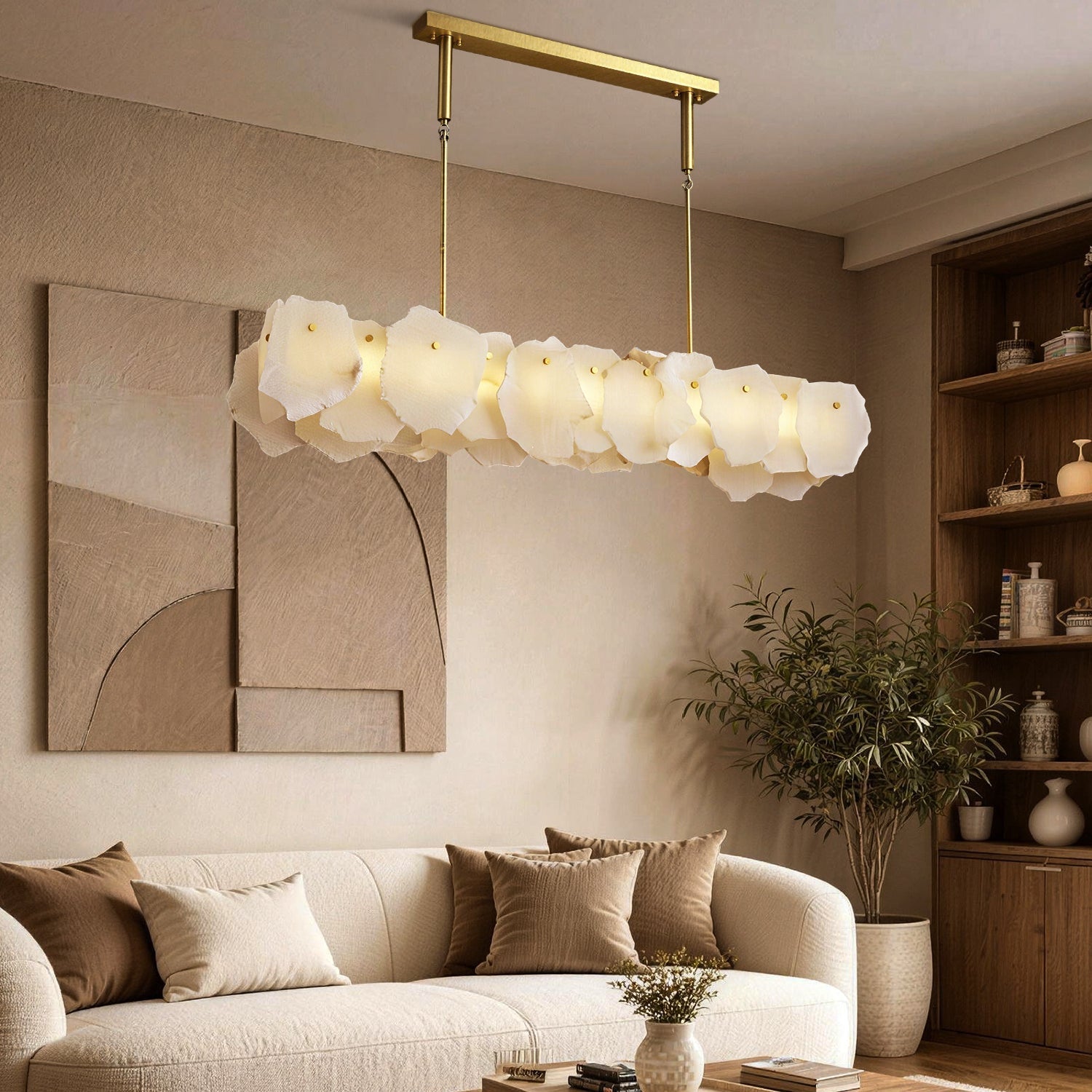 seravelle-modern-luxury-white-alabaster-petal-linear-chandelier-living-room-carra-home