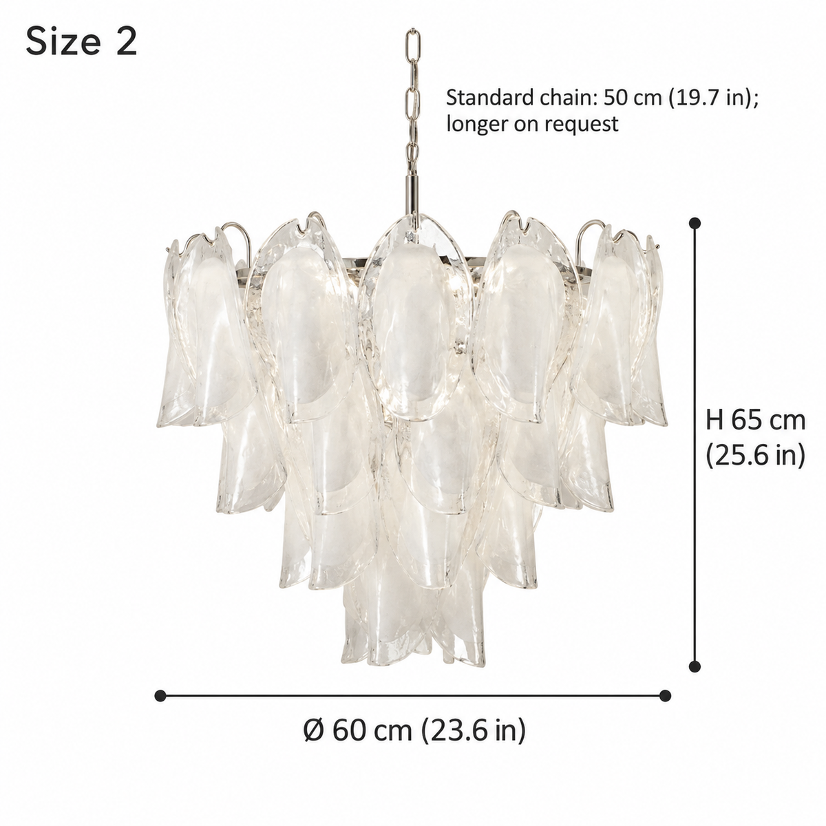 Altavilla Size 2 dimensions: 23.6 inch diameter and 25.6 inch height | CARRA HOME