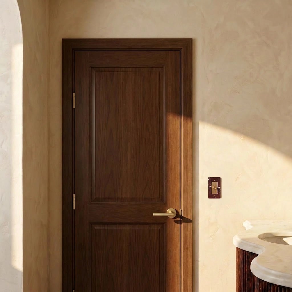 Stone Rotary Dimmer Switch installed in an interior, view 20 | CARRA HOME