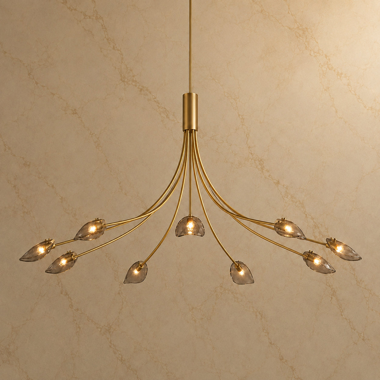 Sylva Glass Blossom Chandelier