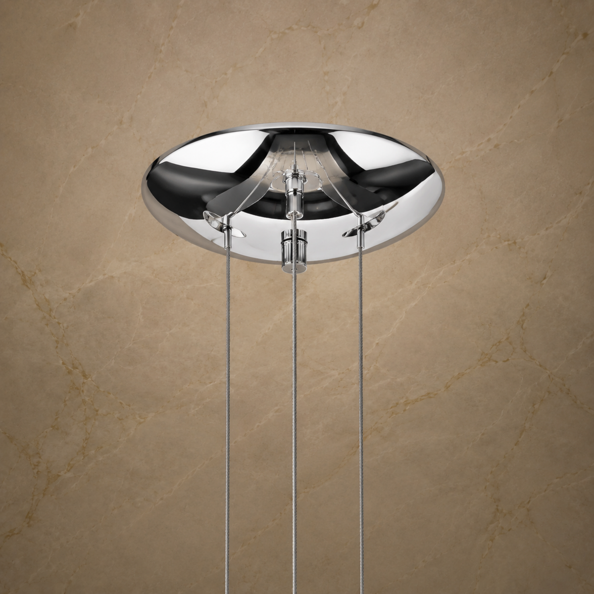 luxury chrome crystal tapered tiered chandelier ceiling canopy detail