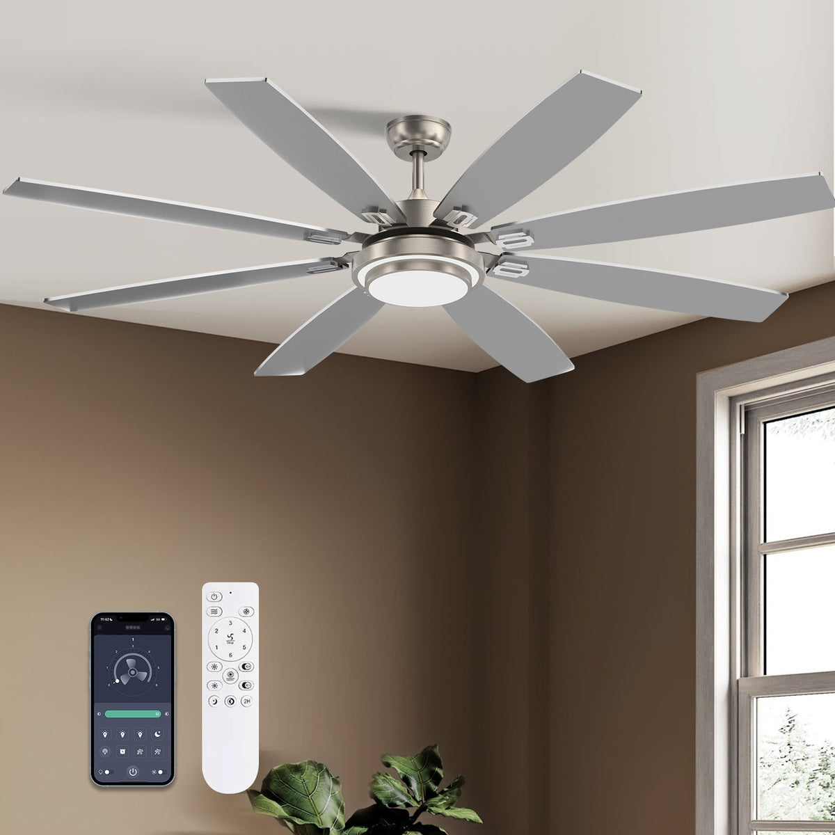 Flux-72-modern-led-nickel-ceiling-fan-with-lights-remote-for-bedroom-living-room-main-2