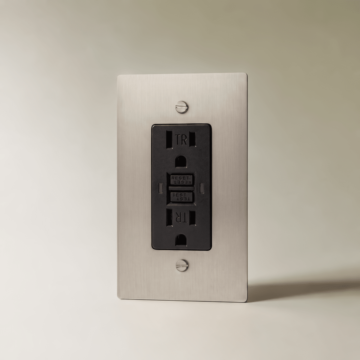 Aurex Stainless Steel 1 Gang GFCI Wall Outlet - CARRA HOME