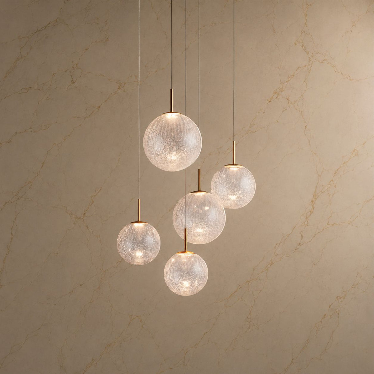 Casen Sculptural Metal Multi-Light Chandelier product view 08