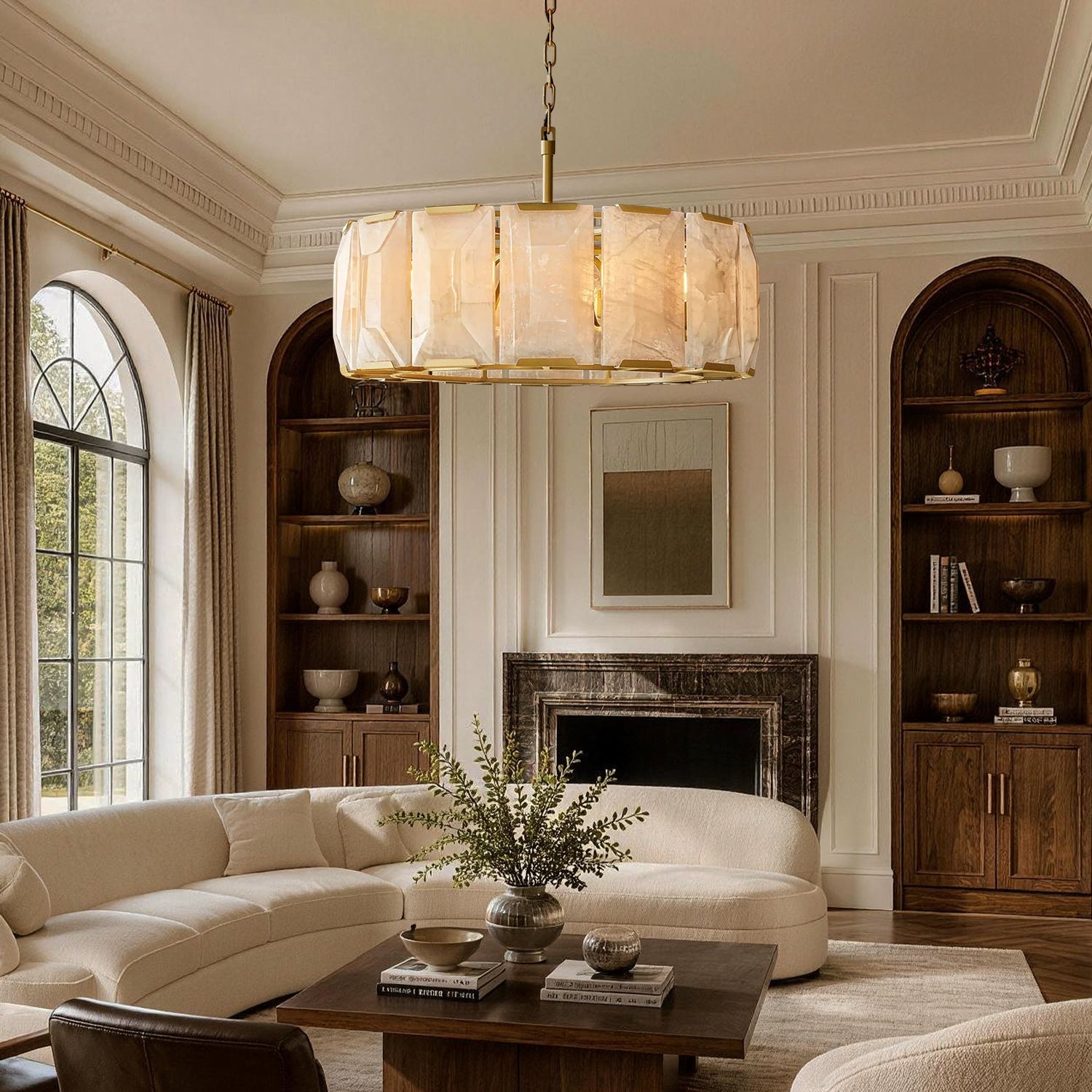 celestique-modern-luxury-alabaster-drum-pendant-chandelier-living-room-carra-home