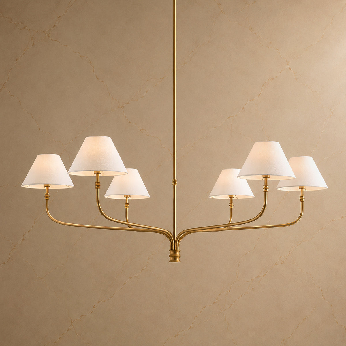 Collins Metal Round Chandelier product view 07