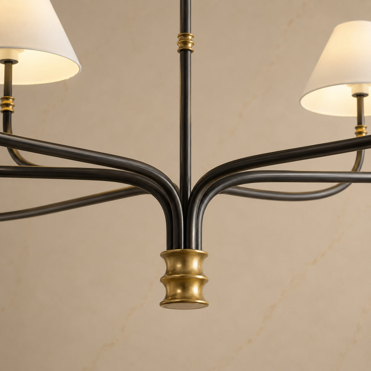 Collins Metal Round Chandelier