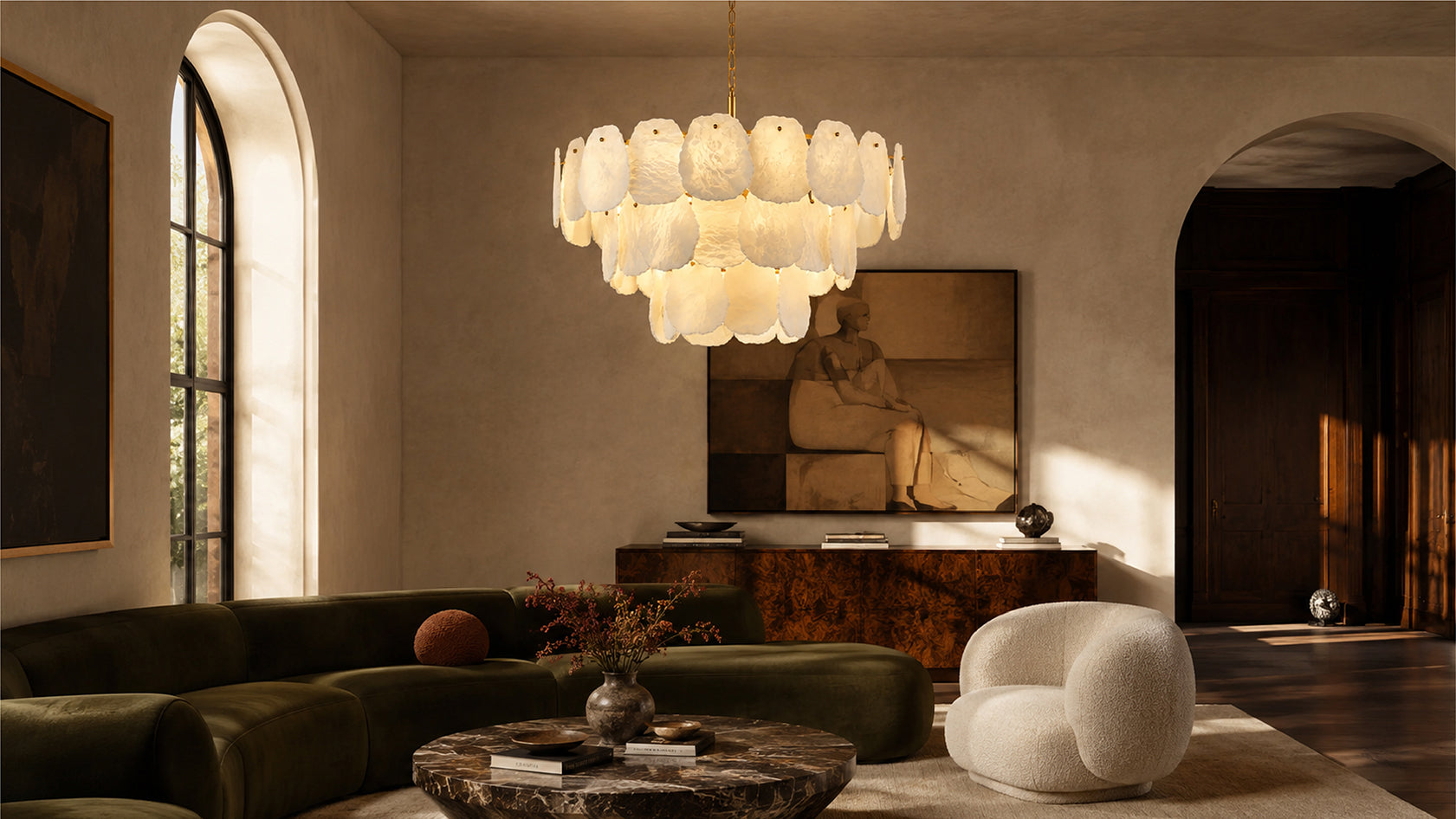 Alabaster Chandeliers