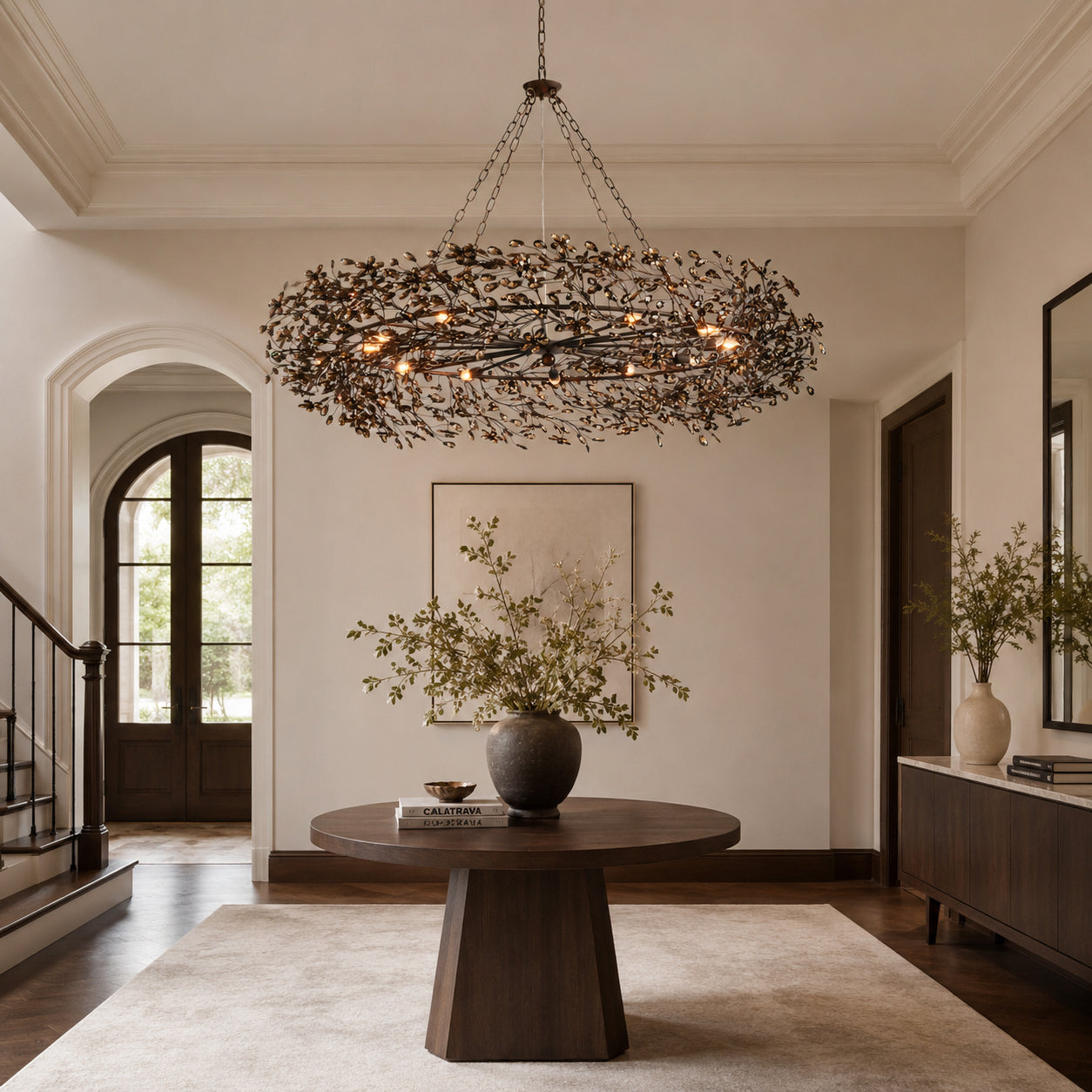 fiore-crystal-crown-chandelier-black-foyer-entryway-carra-home