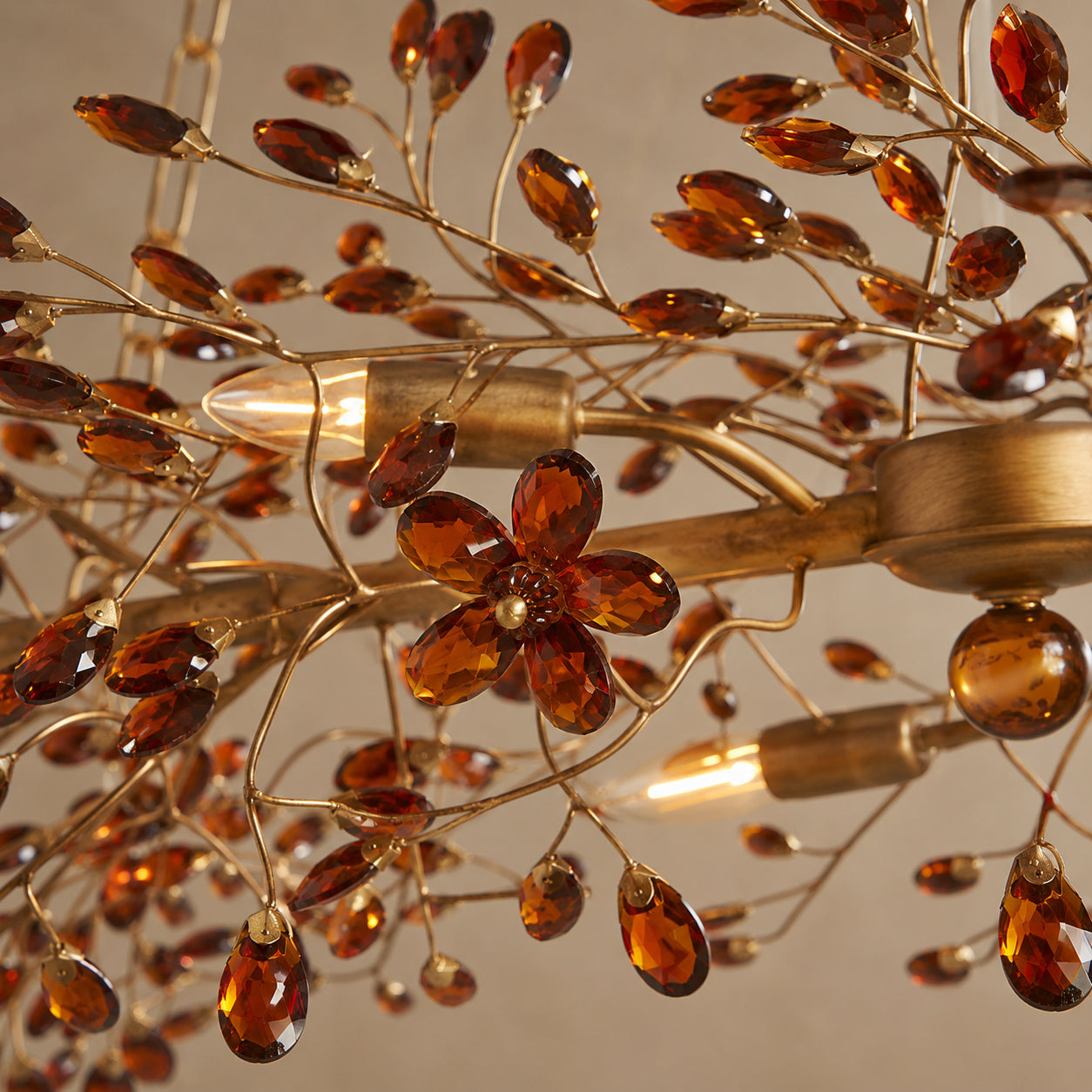 Fiore Metal Linear Chandelier