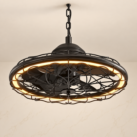 Griven 19.7-inch Framehouse Wet-Rated Ceiling Fan