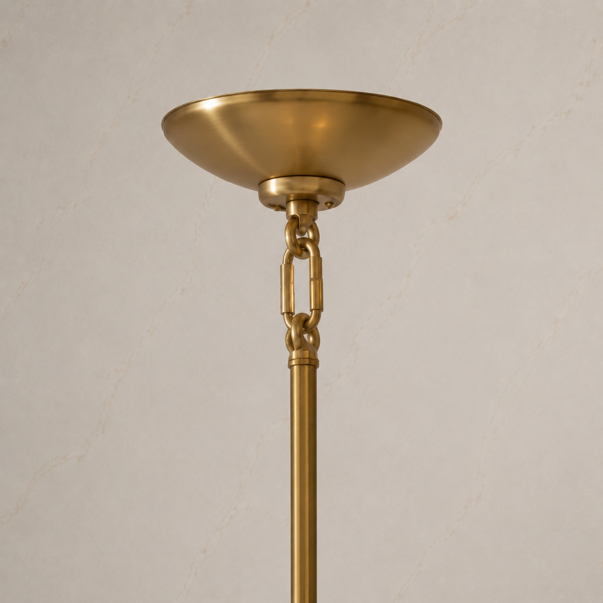Hastings Leather 4-Light Cross Chandelier 4