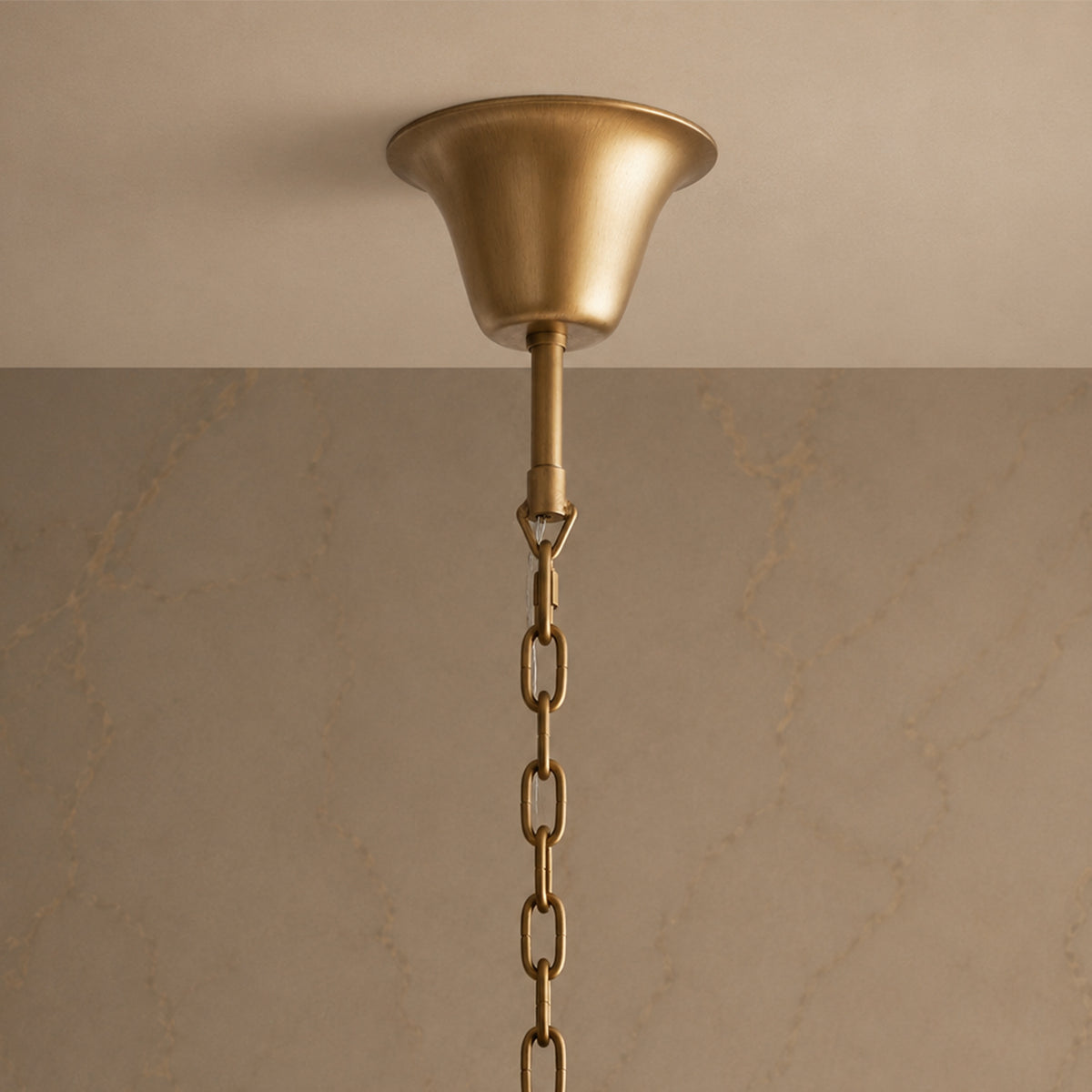 Leyland Crystal Tiered Round Chandelier material and construction detail