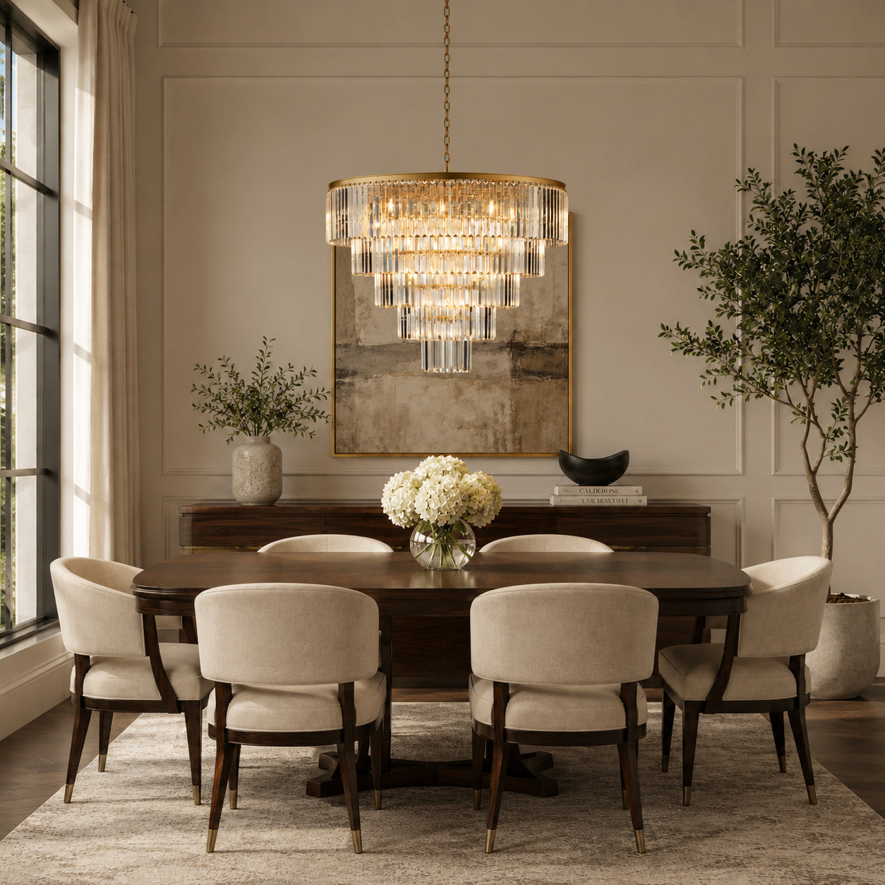leyland-tiered-round-chandelier-over-dining-table-carra-home