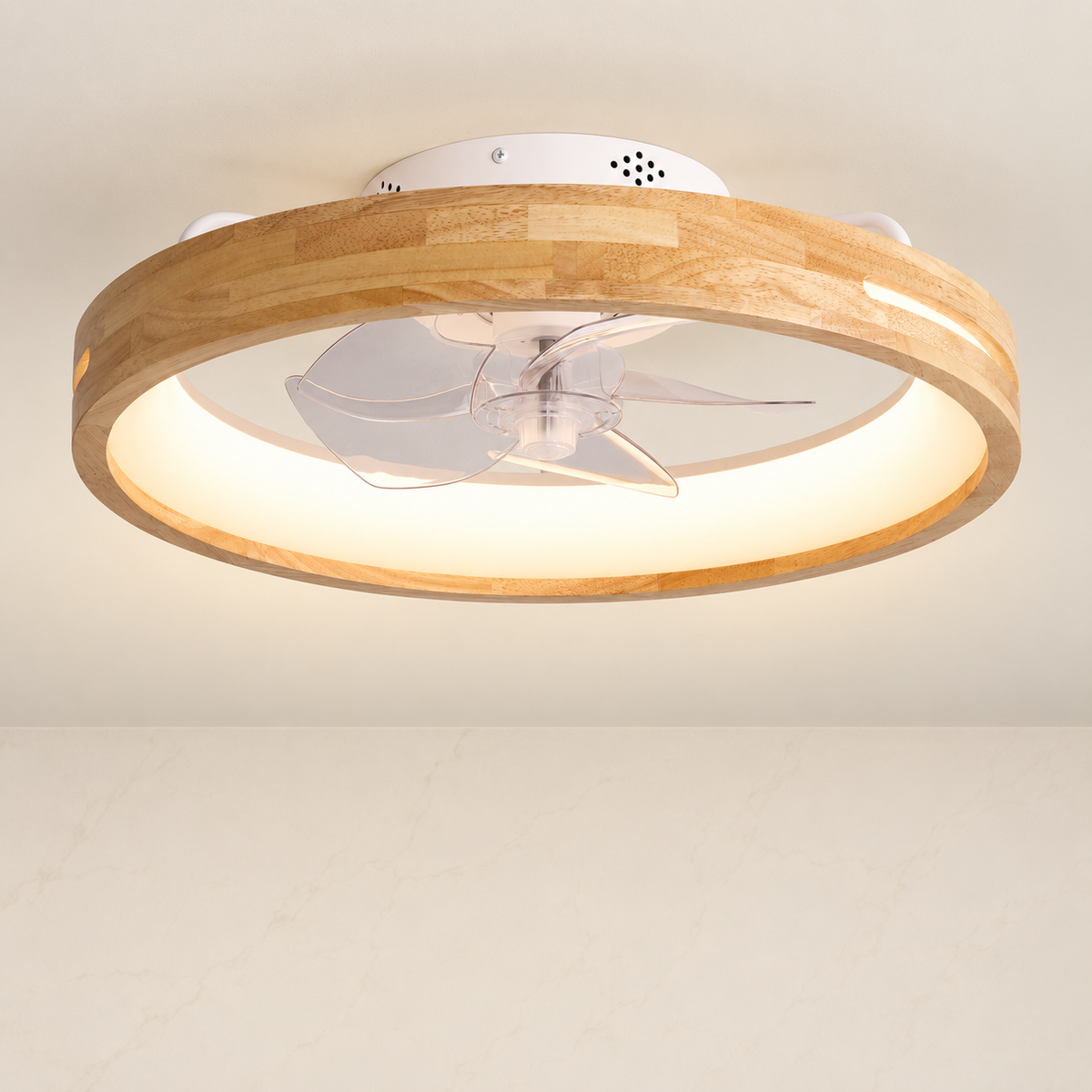 19.7-inch Deluxe Ceiling Fan with LED Light