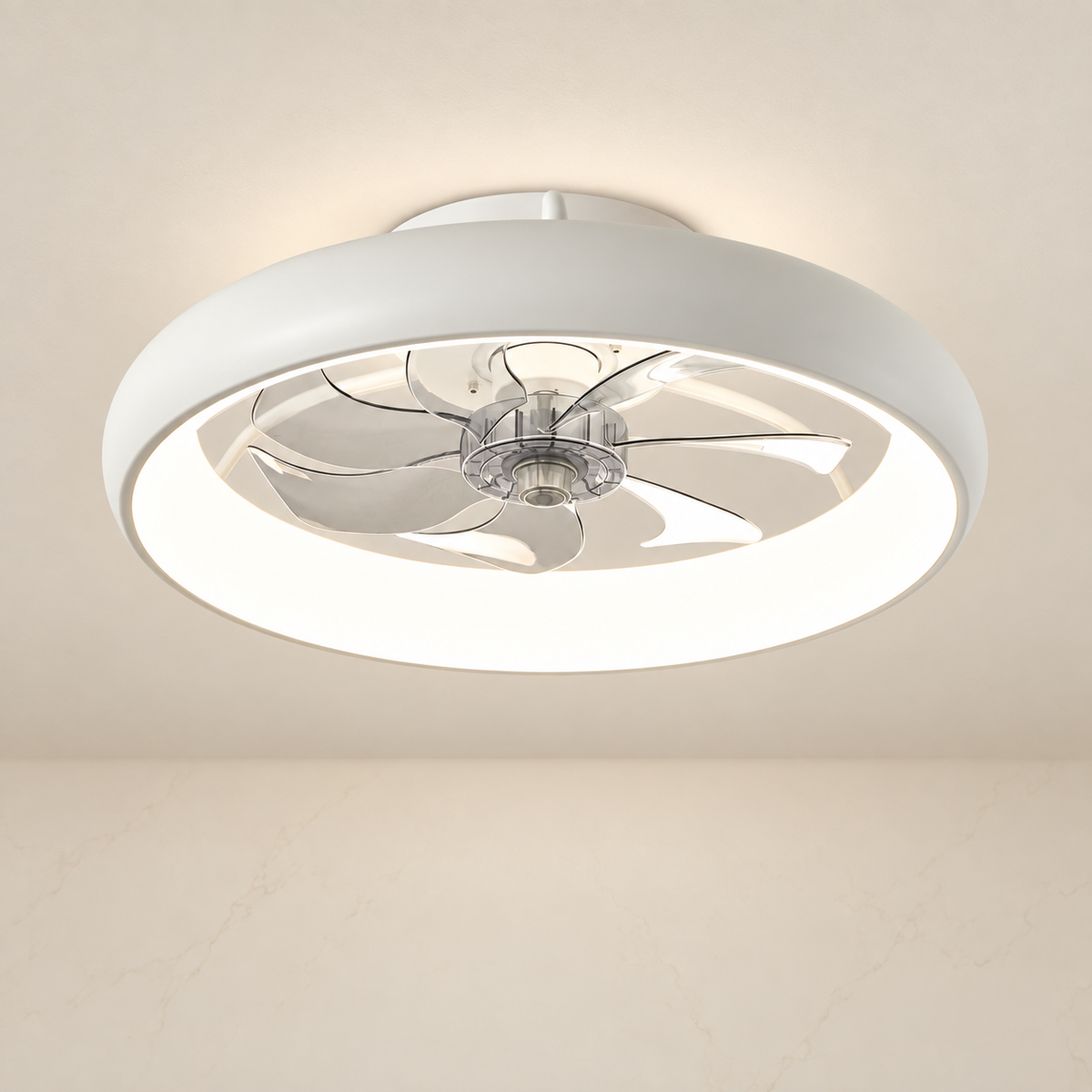 Onda 19.7-inch LED Ceiling Fan with Remote