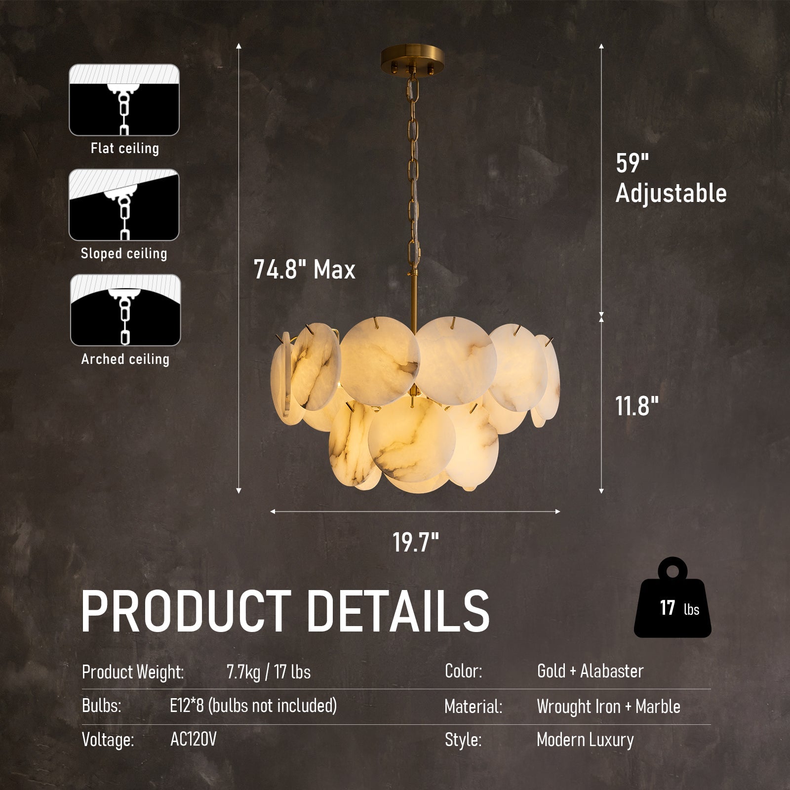 orlisse-modern-luxury-brass-alabaster-double-tier-disc-chandelier-size1-carra-home