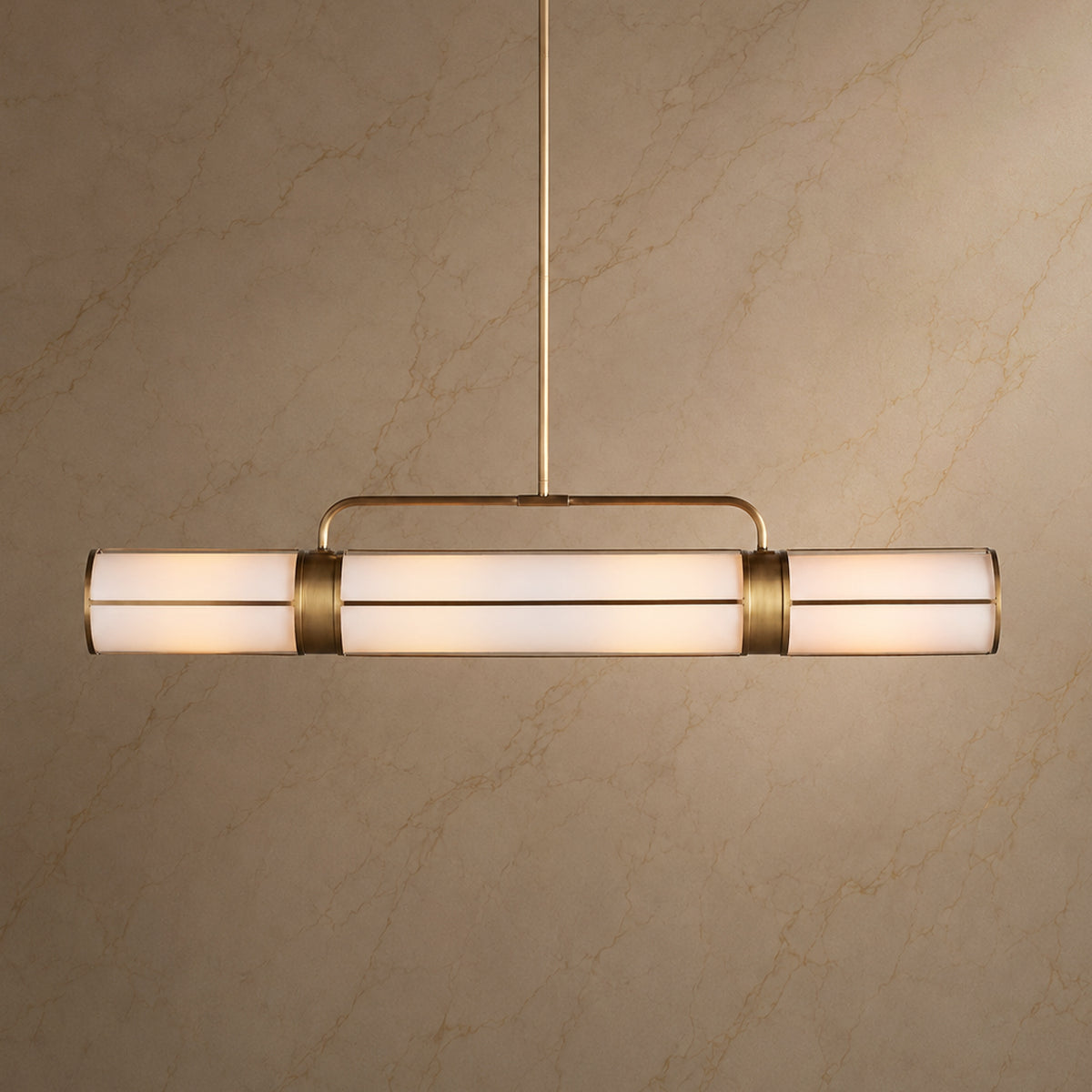 Remming Metal Linear Chandelier product view 01