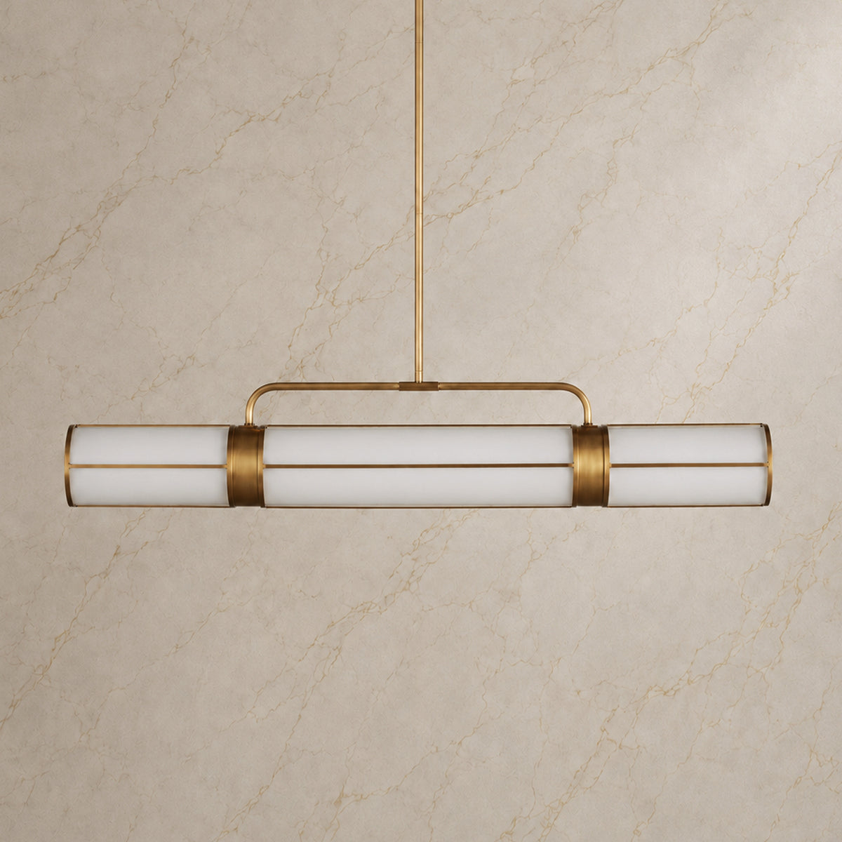Remming Metal Linear Chandelier product view 02
