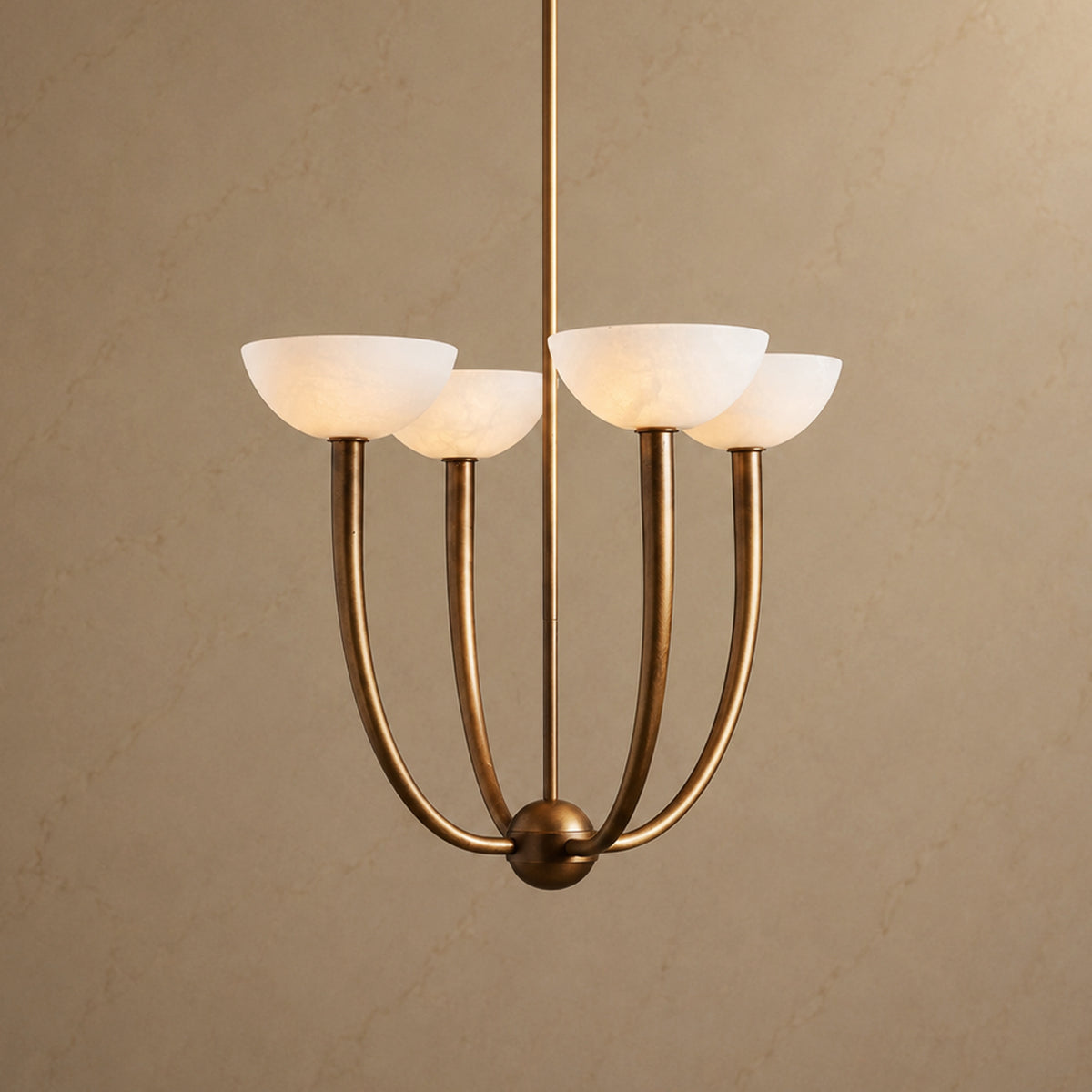 Saguaro Brass Branch Chandelier product view 01