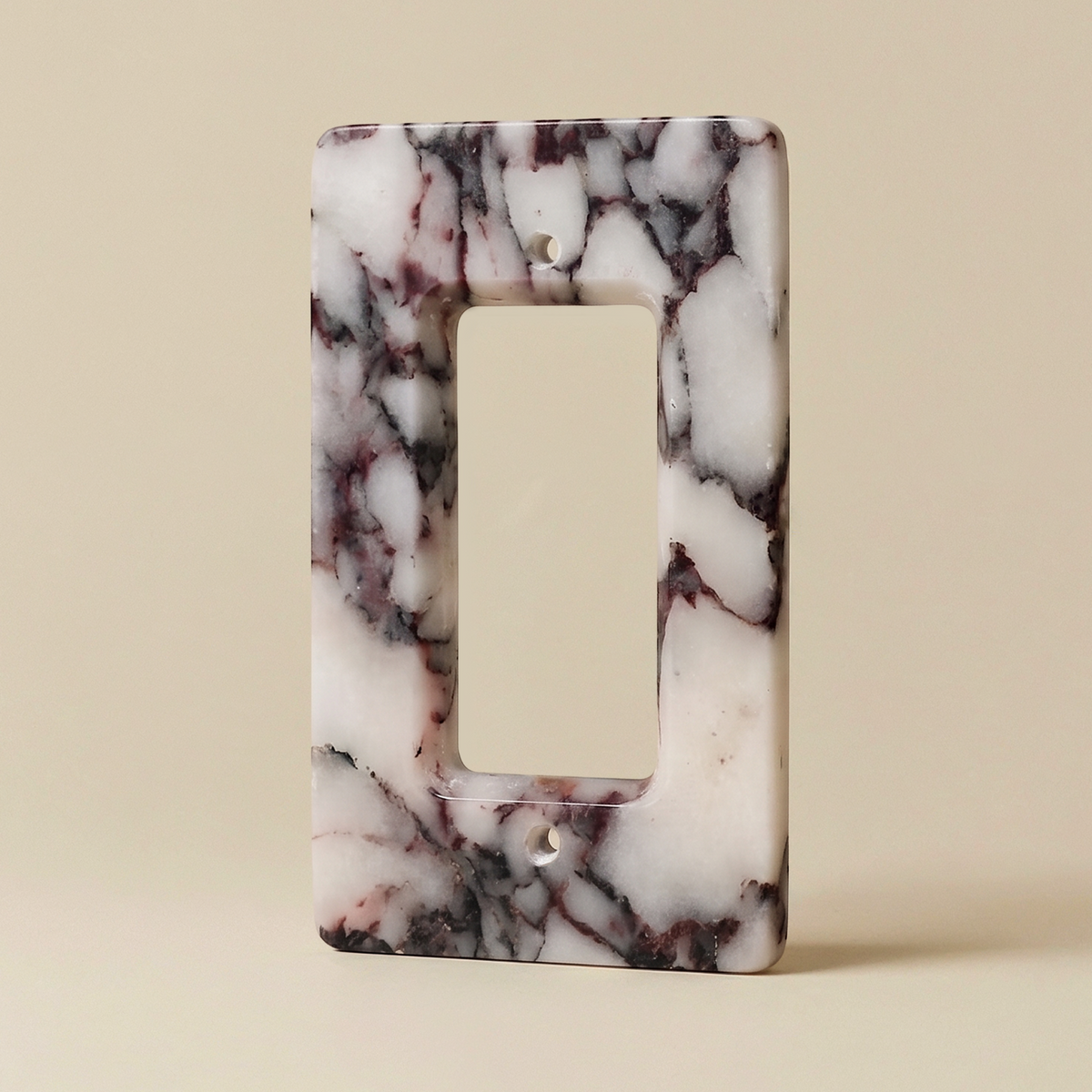 Stone Plate, Calacatta Viola 1 Gang product view | CARRA HOME