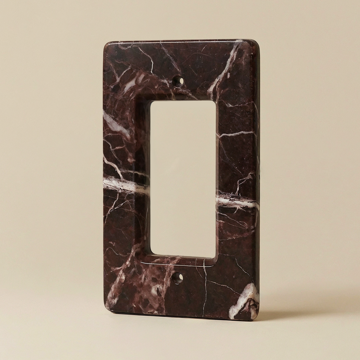 Stone Plate, Rosso Levanto 1 Gang product view | CARRA HOME