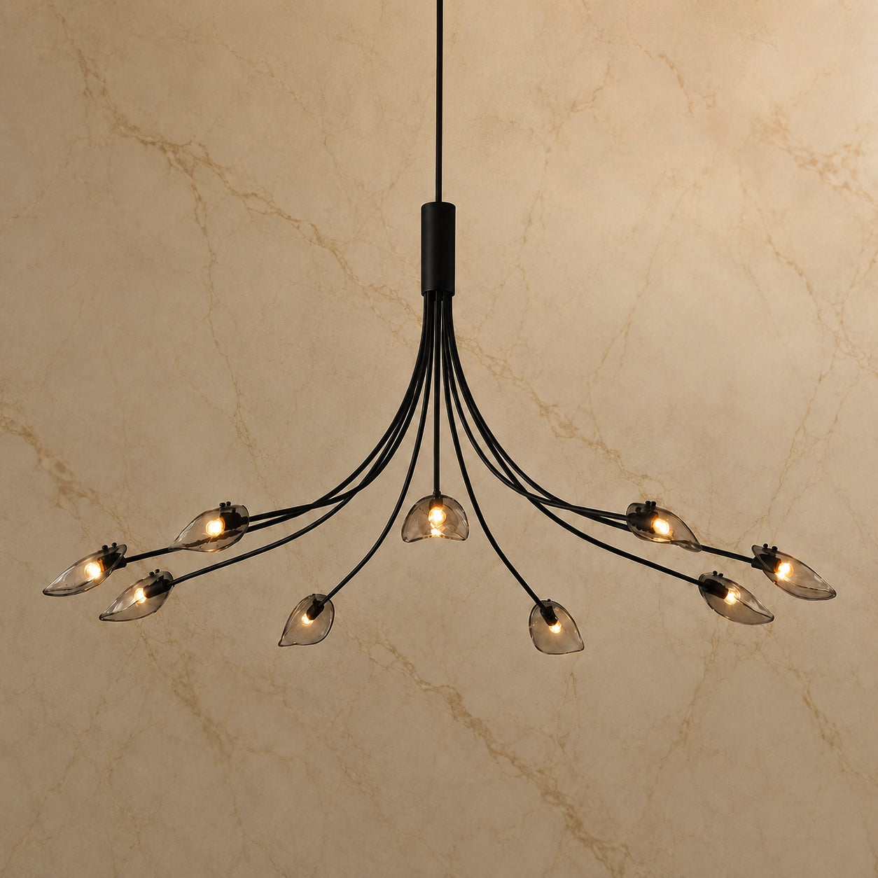 Sylva Glass Blossom Chandelier