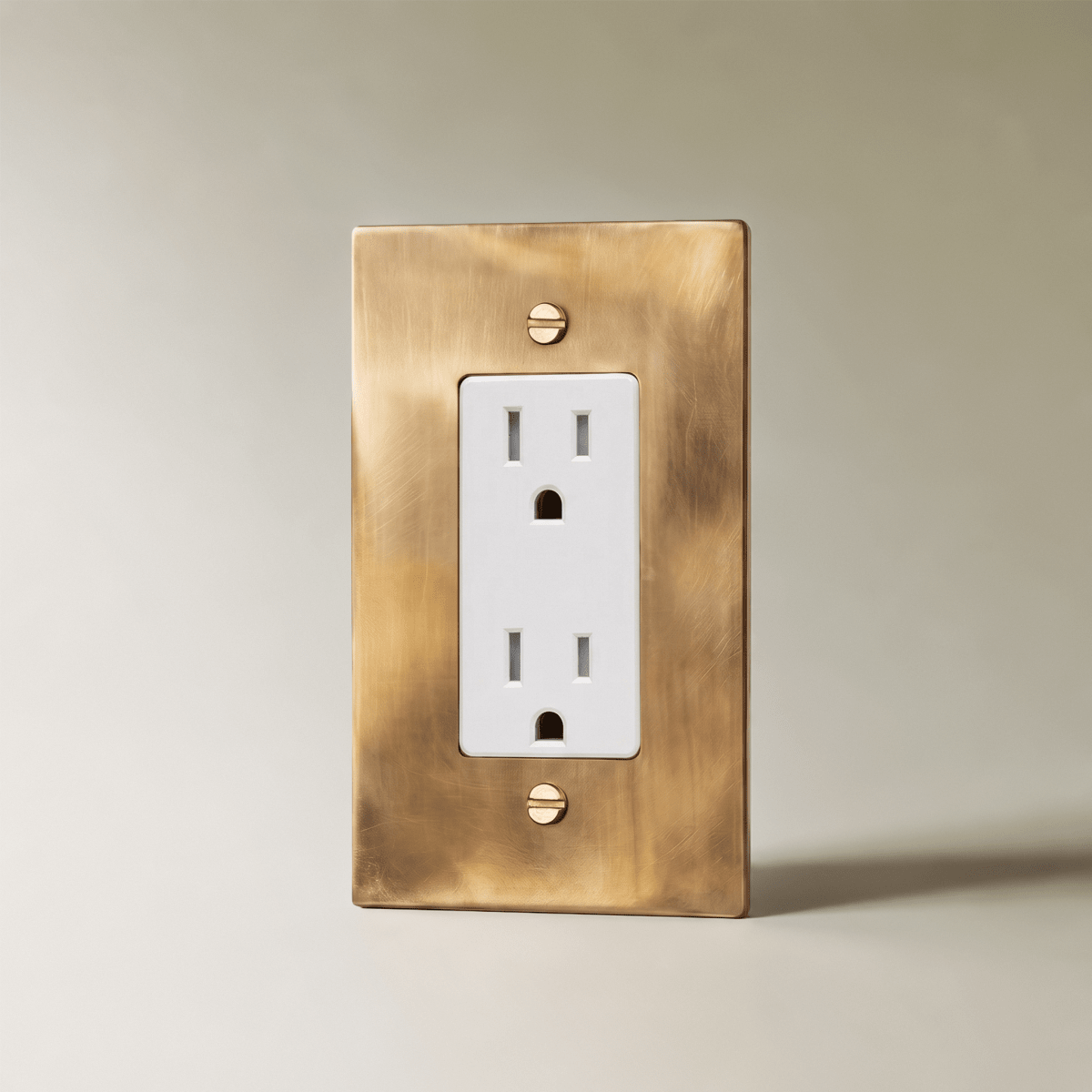 The Unlacquered Brass Outlet — White, 1 Gang, Standard | CARRA HOME
