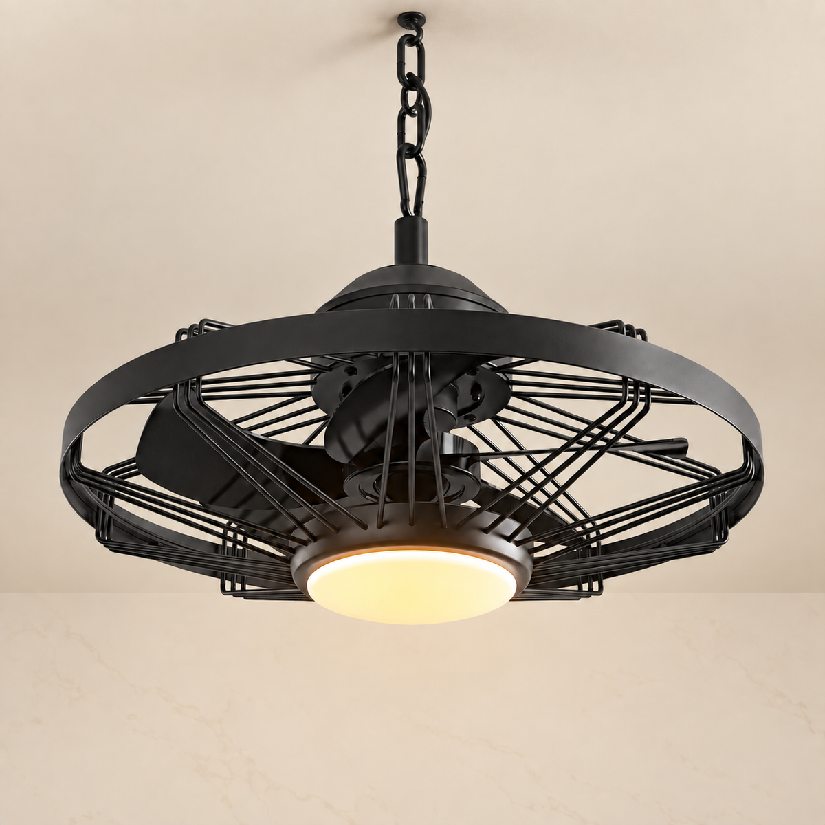 Torvik 19.7-inch Framehouse Wet-Rated Ceiling Fan